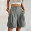 Summer Women High-waisted Shorts Botton