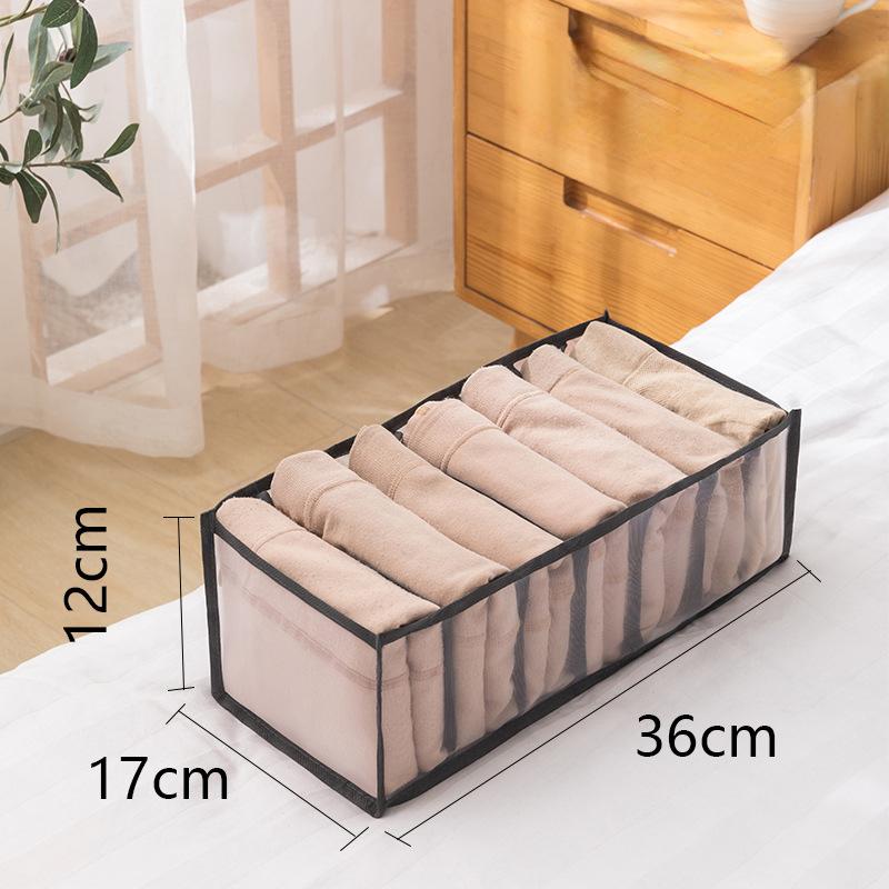 Folding Closet Organizer Panties and Socks Storage Boxes Wardrobe Clothes Underwear Organizer Drawers Clothes Separator Boxes