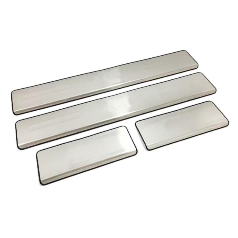 Для Jeep Grand Cherokee 2010-2014-2018 Нержавеющая сталь Накладка на порог кузова Защитная накладка Отделка Защита от царапин Педаль Порог Накладка