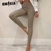 GMXIA Штаны для похудения и утягивания Женские штаны для беговой дорожки Узкие спортивные штаны