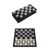 1 Set Checkers Durable Folded Plastic Chess Checkers Checkers Set Draughts for Kids Children Adults