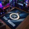Crystal Velvet Rug Club Brugge FC Print Custom Name Text Floor Mat Home Decor