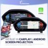 Для BMW 5 серии 2003-2009 X5 2006-2013 Carplay Цифровая приборная панель ЖК-дисплей Кокпит Виртуальный прибор Неразрушающий