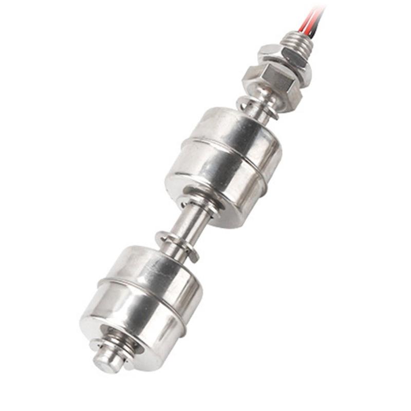 Stainless Steel Double Ball Float Switcher  Automatic Liquid Level Sensors For Water Tank Pump  Liquid Level Sensors