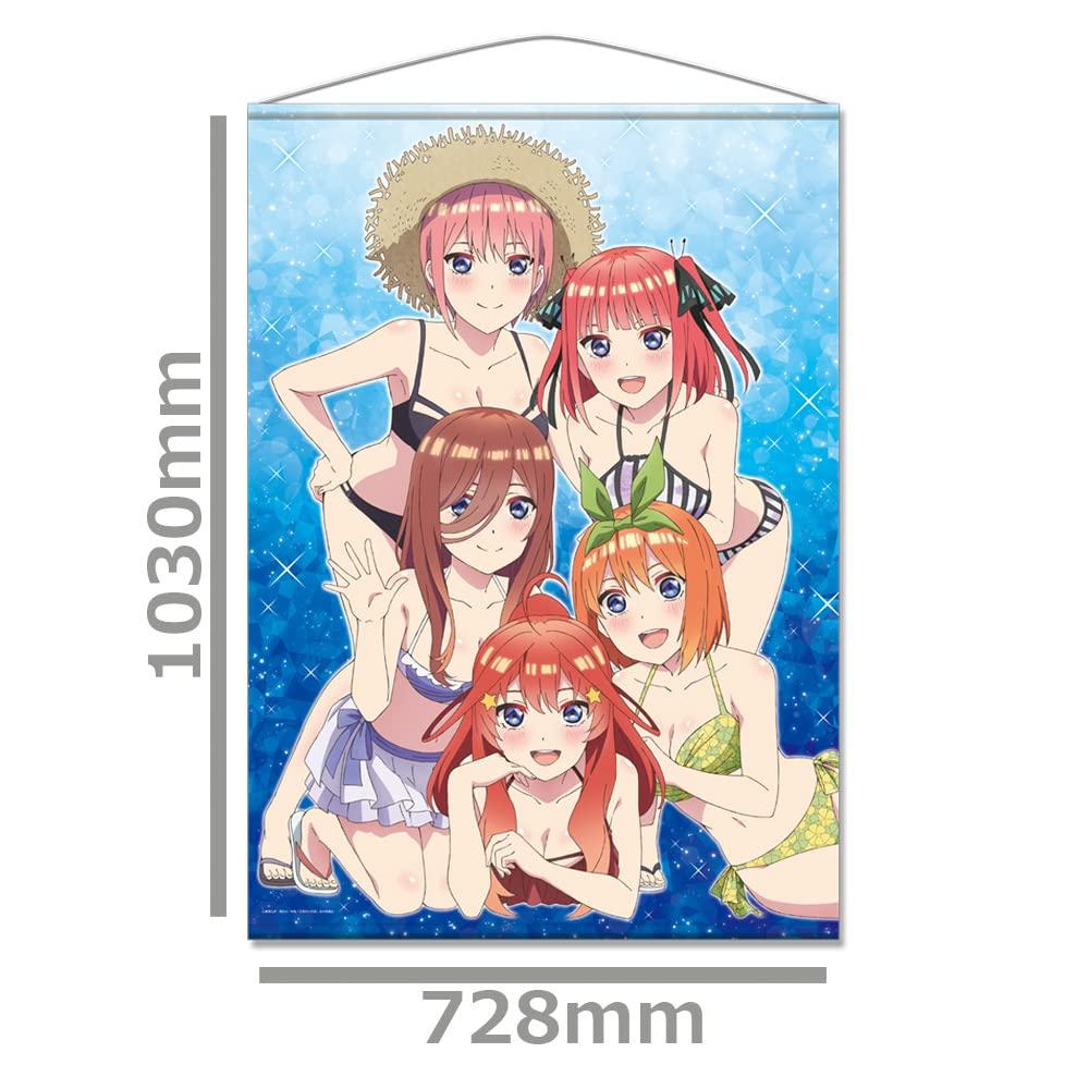 The Quintessential Quintuplets" B1 Tapestry B [Ichika & Nino & Miku & Yotsuba & Itsuki Swimsuit ver.]