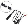 Кольцевой соединительный жгут клемм аккумулятора мотоцикла, зарядное устройство 12 В, Y-адаптерный кабель