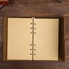 Stationeries 1Pc 80 Sheets Vintage Loose Leaf Diary Journal Blank Notebook School Stationery
