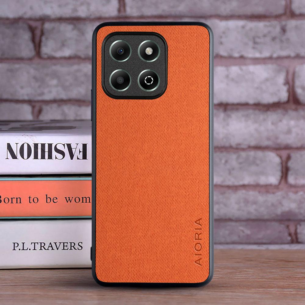 Чехол для Honor X9c Smart X9a X8c X8b X8a X8 X7c x7b X7a X6c X6b X6a X5b Plus Текстиль Кожа Модный Чехол для Телефона case