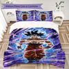 Набор постельного белья Son Goku из 3 предметов, пододеяльник, цифровой принт, без наполнителя, мягкий, подарок для детской спальни -HYQ14