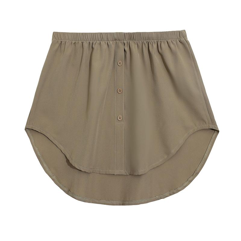 Модный женский регулируемый искусственный топ, мини-юбки, рубашка, блузка, удлинитель, многослойная одежда, аксессуары