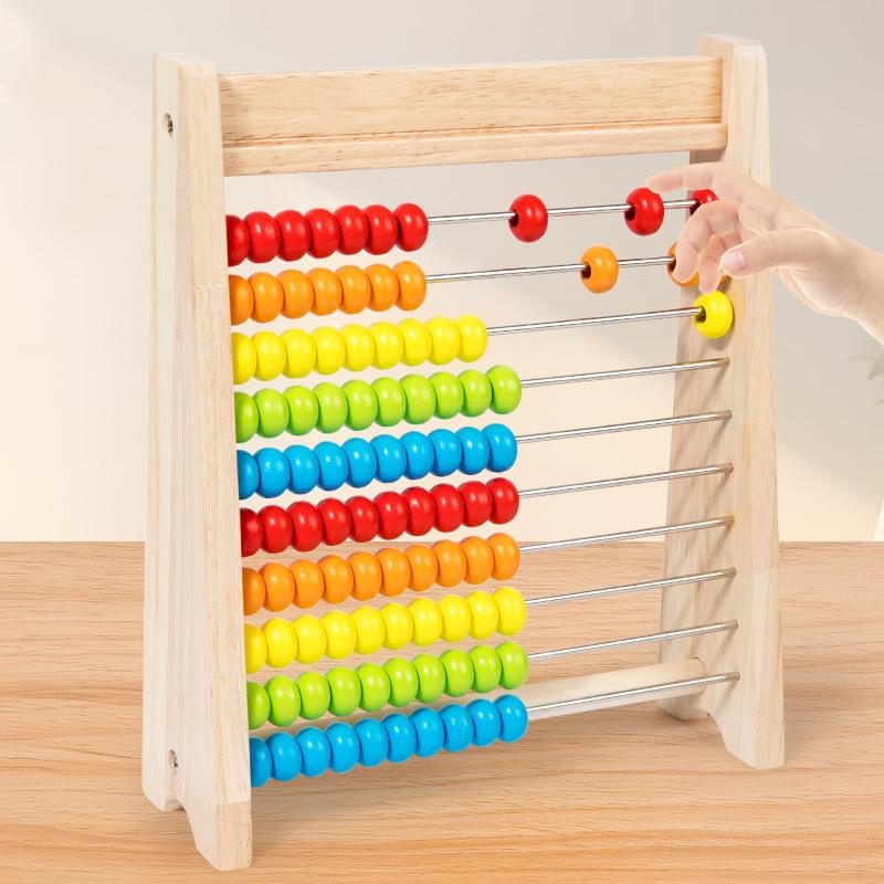 Pupils Learn Multiplication Formula Counter Children's Ten-gear Computing Rack Bead Arithmetic Rack Mathematical Operation Educational Aware