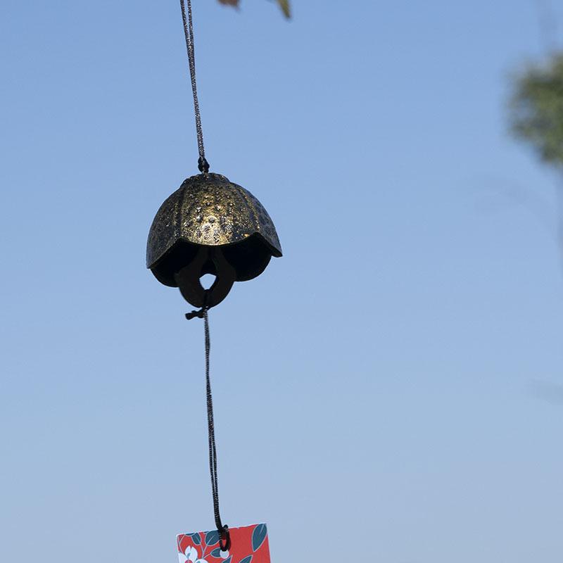 Чугунный колокольчик ветра: Ретро-колокольчики в китайском и японском стиле для балкона или внутреннего двора