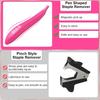 THINKLEARN 5PCS Magnetic Staple Remover Tool - Professional Stapler Remover, Staple Puller Remover, Quick Staple Remover Stick for School, Office,