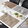 Set de table - Venise - PVC - 28 x 44 cm - Gris - Opaque