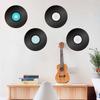8 шт./компл., художественные работы, поддельные пластинки, наклейки, дисплеи для записей, настенные музыкальные знаки, украшения, музыкальная вечеринка