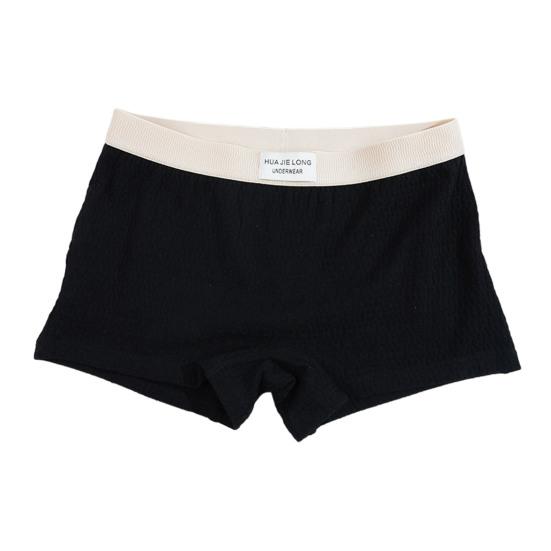 Женские трусы, облегающие однотонные эластичные пояса, хлопковые трусы со средней талией, хорошая воздухопроницаемость, женские боксеры, женское повседневное нижнее белье