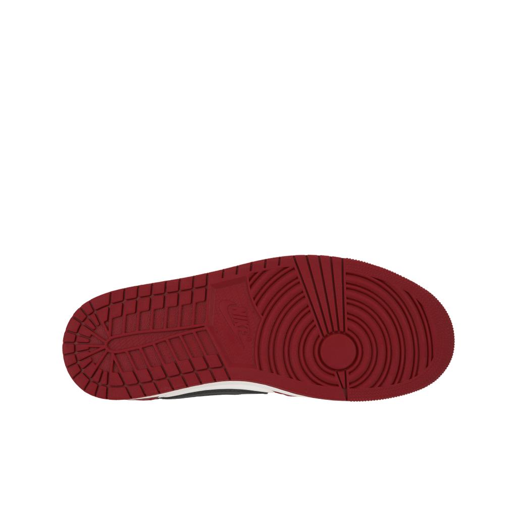 Кроссовки Air Jordan 1 Retro Low OG Chicago 2025 унисекс красные Varsity-красные черные HQ6998-600