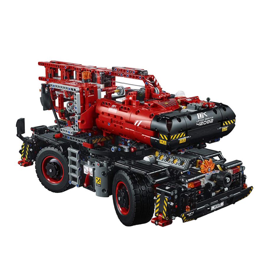 LEGO Технология Механический Набор Сложный Ландшафт Подъемный Кран Строительные Блоки 2001 5000 шт 42082