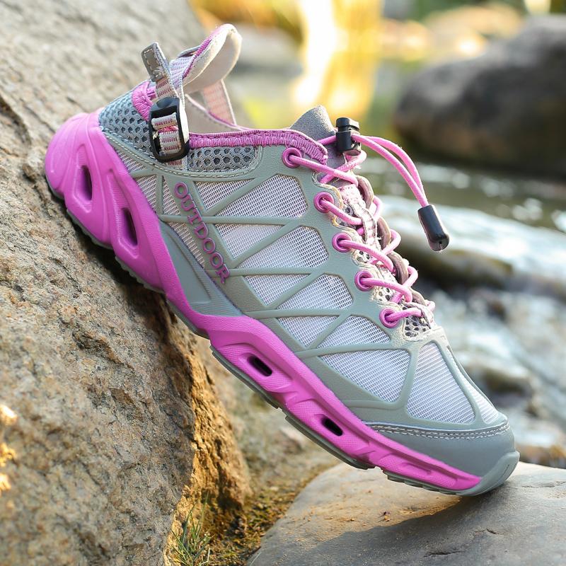 Women's Summer  Water Sandals Quick Drying Non Slip Casual Shoes Men Lightweight  Comfortable Soft Soled Fashionable Water Shoes