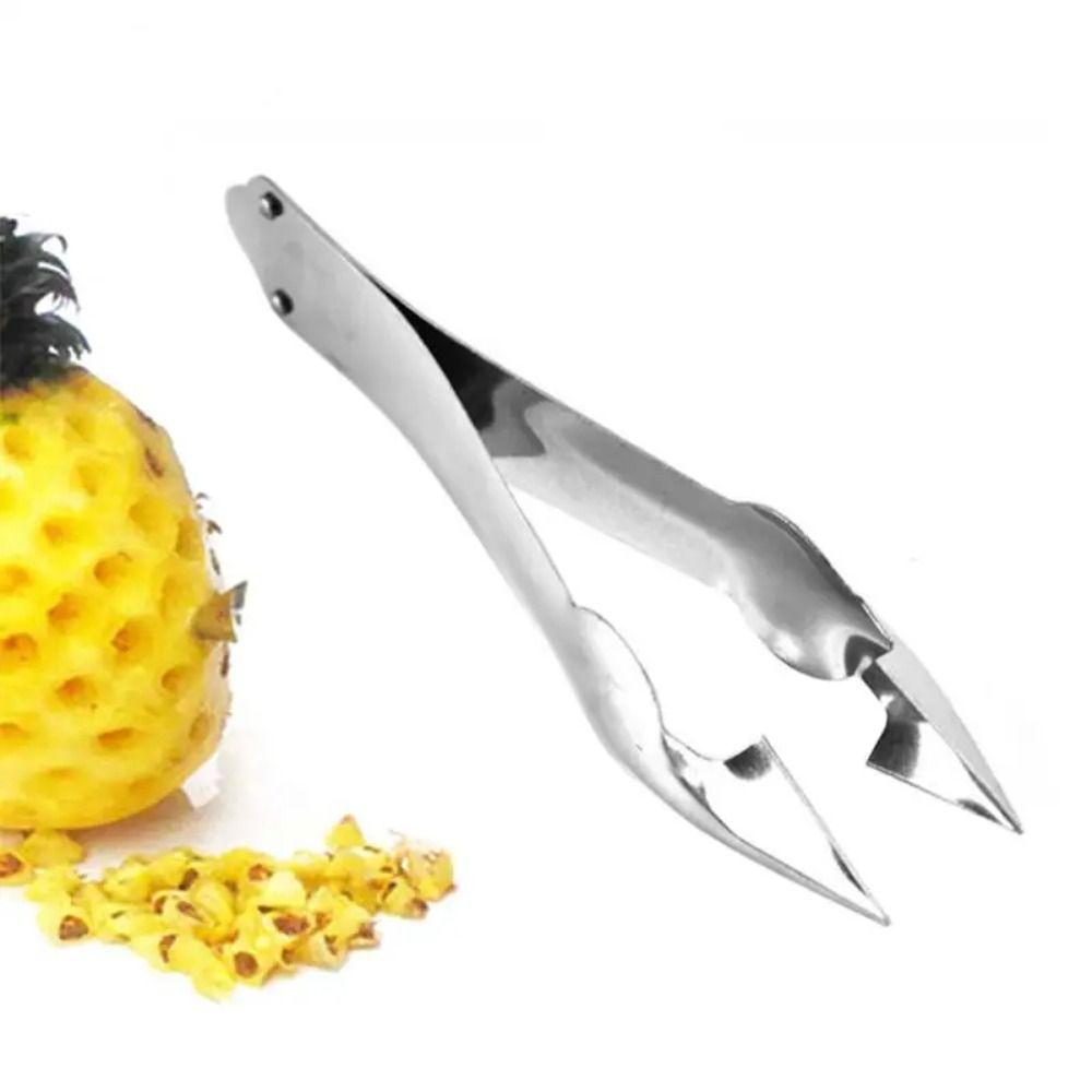 Slicer Clips Fruit Peeler Stainless Steel Pineapple Slicer Clips Practical Pineapple Corer  Home