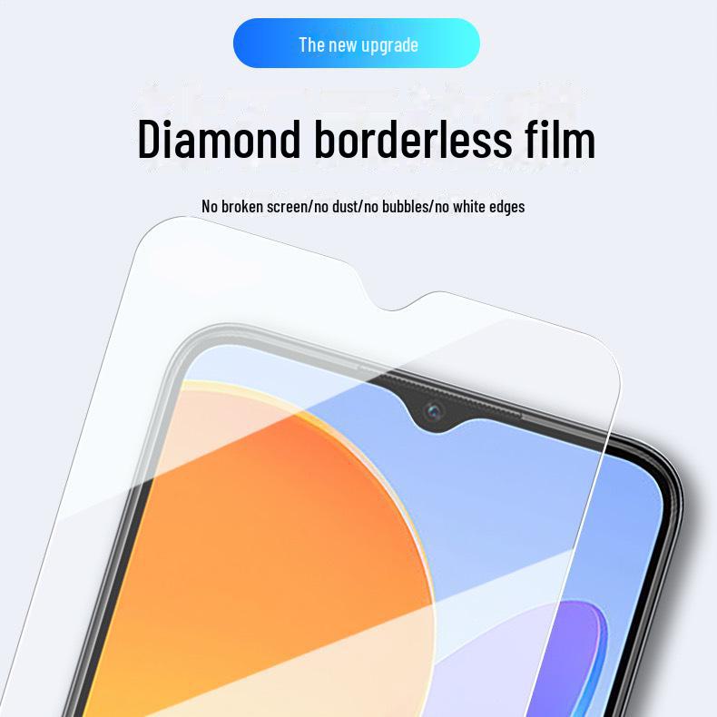 Закаленное стекло на весь экран для Play 30 Plus/20 Pro/20/9A - Антисиний свет, Защита от отпечатков пальцев, Защита от подглядывания - 30M
