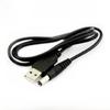 Кабель питания USB на DC 5.5x2.1 для светодиодов, вентилятора, роутера, электродрели, зарядка 2А