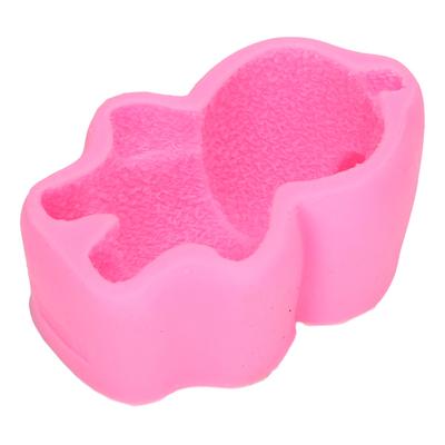 Силиконовая форма с антипригарным дизайном, легко извлекается из формы, хорошая прочность, силиконовая форма для животных для торта своими руками