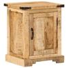 VidaXL Bedside Table 40x35x50 Cm Solid Mango Wood, Cabinet, Bedroom Furniture, Telephone Stand, Cabinet 372717