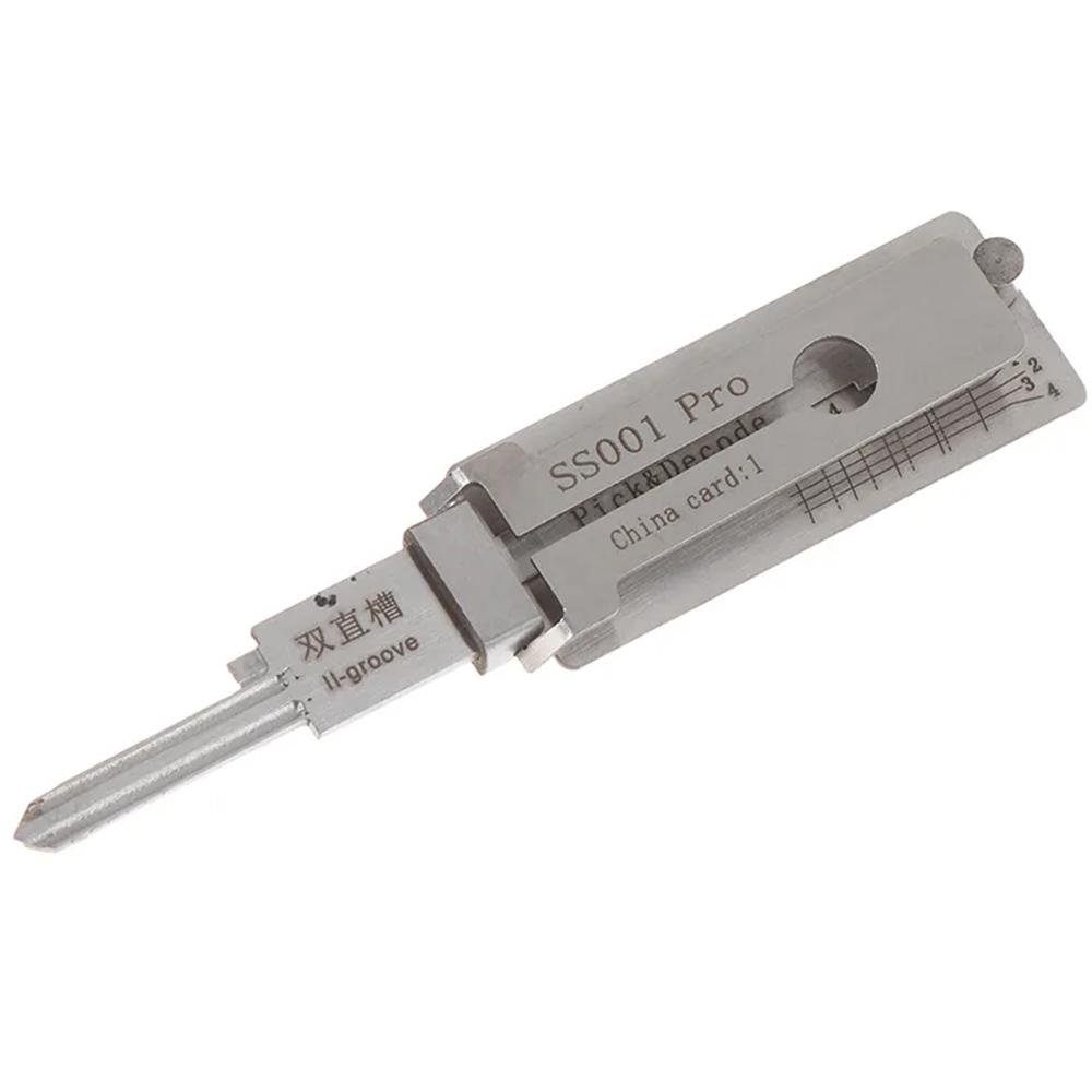 Инструменты Lishi 2 в 1 KW1 SS001 SS002 KW5 SC1 SC4 Декодер замков Профессиональный ручной слесарный инструмент для всех типов