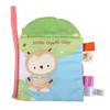 Baby Rattle Cloth Book Cute Cartoon Pattern Learning Wear Resistant Educational ToyType C