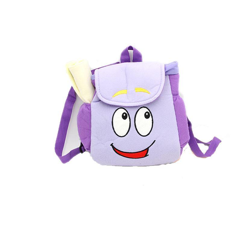Милый плюшевый рюкзак Дора-путешественница для детей, школьный рюкзак для детского сада, детский подарок
