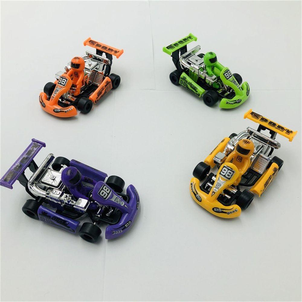 Vehicle Set Toy Vehicles 4 Wheels Racing Car Toy Inertia Car Toy Pull Back Kart Toys Formula Car