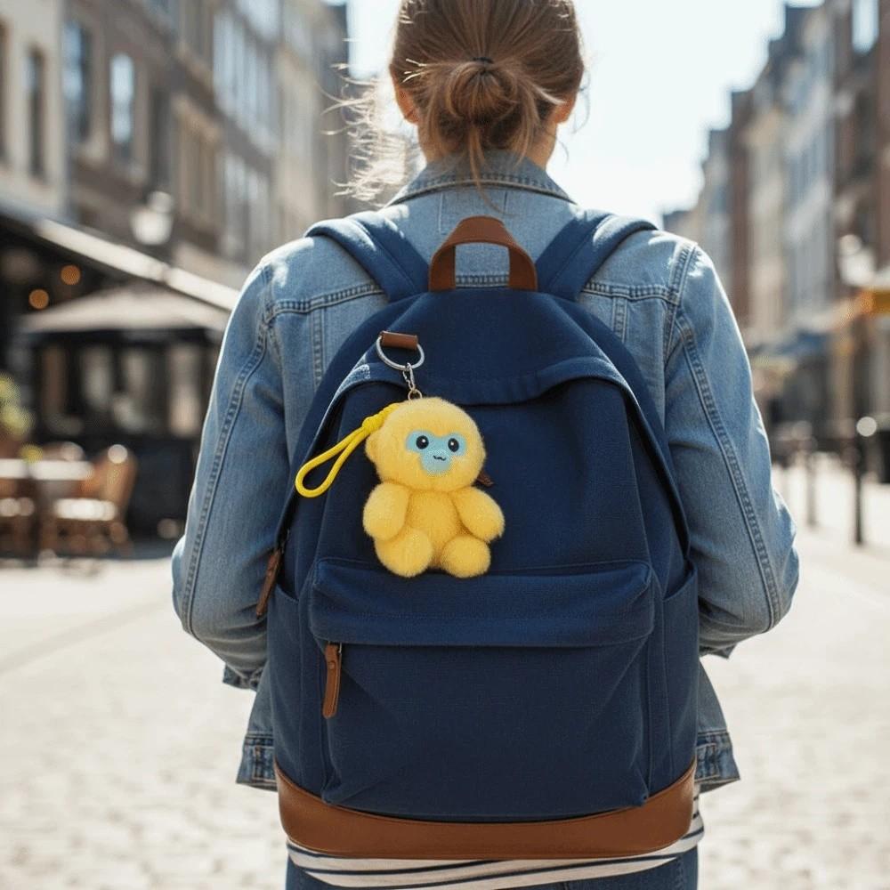 Stuffed Animals Monkey Plush Pendant Plush Doll Monkey Car Pendant  Backpack Decoration