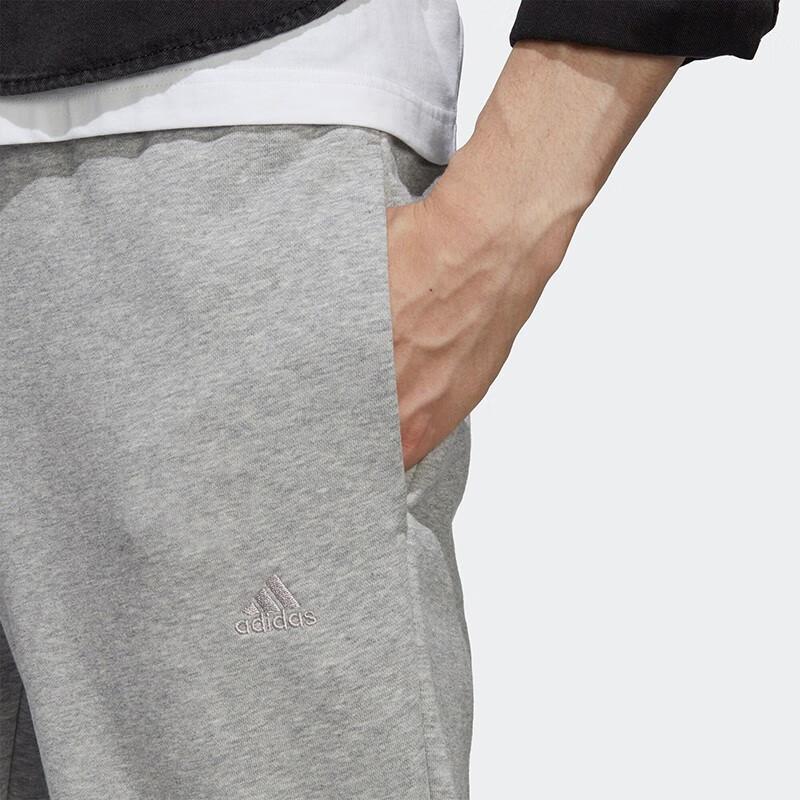adidas ALL SZN Французские махровые брюки средней серой расцветки для мужчин в уличном стиле IC9773