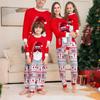 Christmas Parent Child Family Set Home Furnishings Christmas Pajamas Two Piece Set