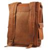 Vintage Real Genuine Leather Vintage Backpack Laptop Satchel Brown Handmade Bag