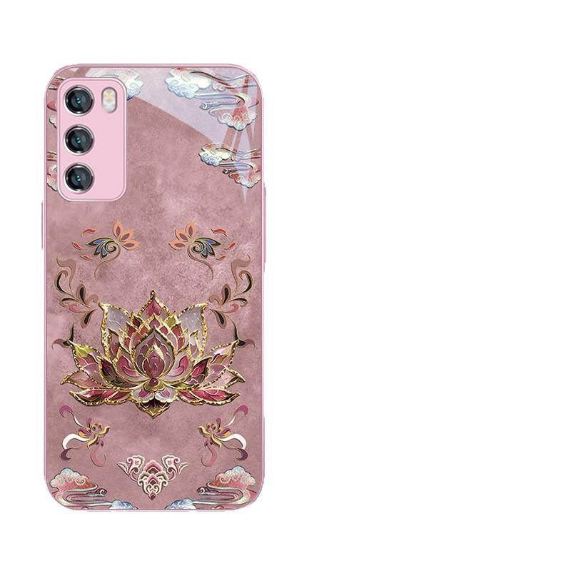 Применимо к чехлу для мобильного телефона Guofeng Lotus Huawei nova13ultra Honor 300 art mate70 новый 60 идей
