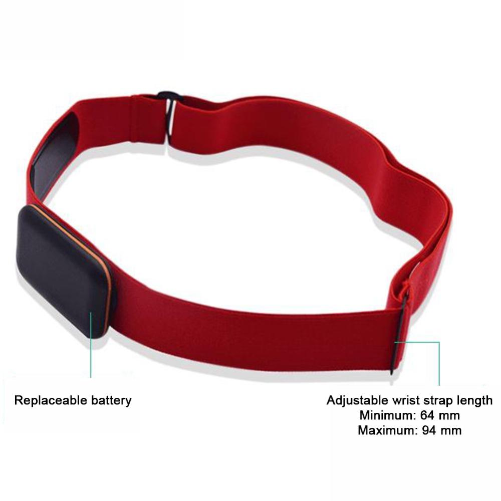 Heart Rate Sensing Chest Belt Heart Rate Monitor Strap Bluetooth Heart Rate Monitor Chest Strap