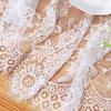 White Lace Table Runner French Wedding Table Cloth Family Table Decoration 36x300cm