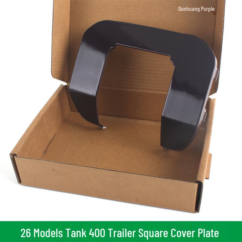 26 Models Tiger Head Trailer Hitch Cover, Nebula Gray & Silver, Square Mouth Protective Cap, Phantasmal Purple Design