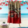 Köln FC Print Beach Towel, Large Soft Quick Dry Towel for Beach Camping Swimming