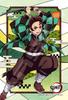 ENSKY Demon Kimetsu No Yaiba Tanjiro Kamado 10 X Art Crystal Jigsaw Puzzle 126 Pieces ART CRYSTAL JIGSAW Slayer 14.7cm 126-AC72