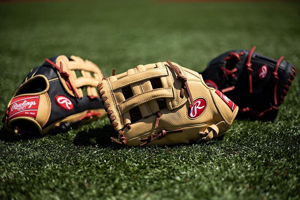 Перчатка для бейсбола Rawlings Select Pro Lite Youth Series, цвет: ручной верблюд, для юных игроков, с автографом Криса Брайанта (Праворукий, 11,5", - Модель) -