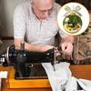 Праздничный швейный шар со снегом, Винтажная швейная машинка, украшение на рождественскую елку, Теплое зимнее украшение для дома