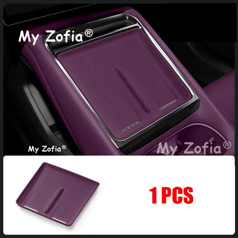 Center Console Wireless Charging Silicone Protective Pad Waterproof Anti-slip Mat For XPeng P7 2025 2026 Accessories