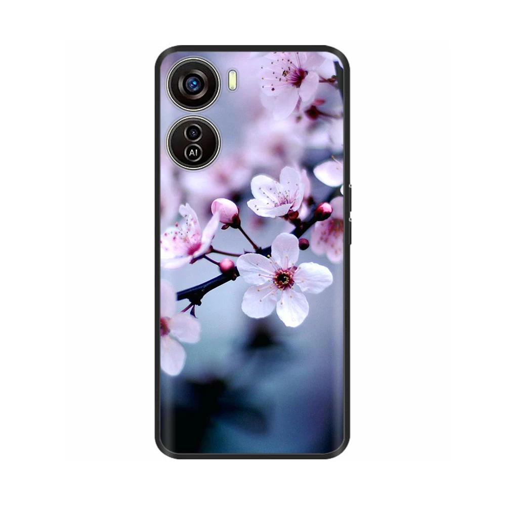 Чехол для ZTE Blade V50 Design 5G Мягкий силиконовый чехол для телефона для ZTE Blade V50 Design 4G 5G Ударопрочный корпус Задняя крышка Coque