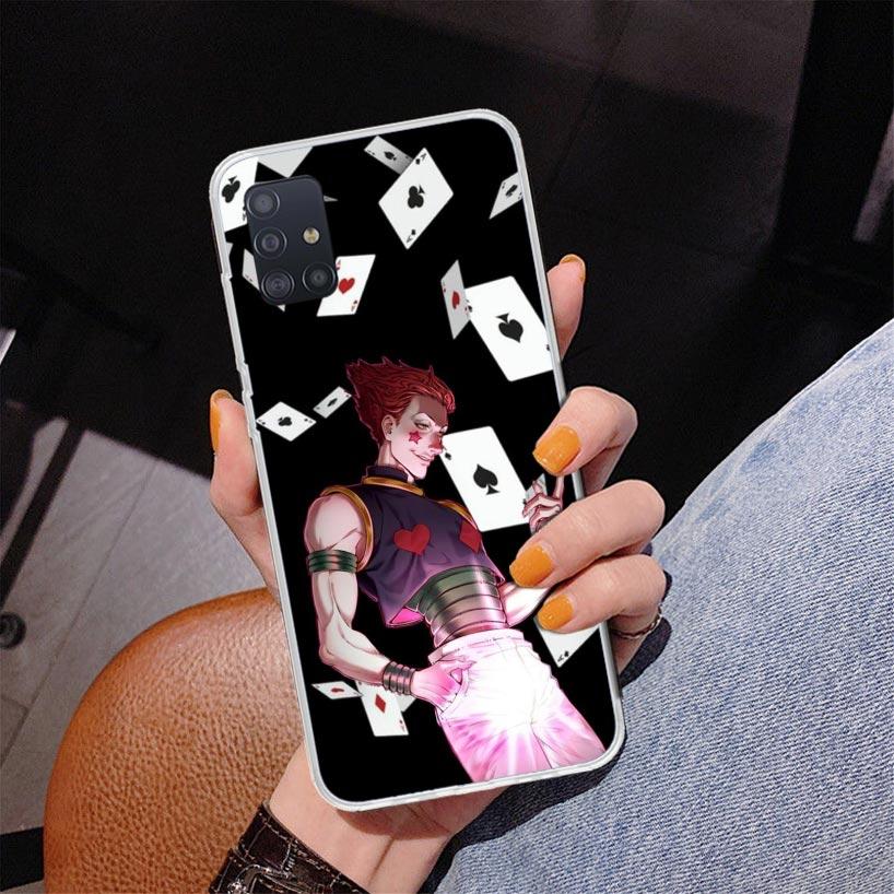 Чехол для телефона Hunter X Hisoka для Samsung Galaxy A52 A32 A22 A12 A51 A31 A50S A30S A20S A10S Note 20 Ultra 10 Plus S10 A72 A71 Gala