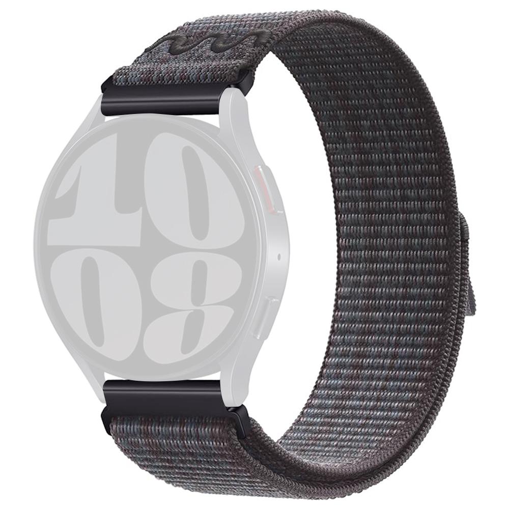 KALEBOL KLB-NLHH-002 For Samsung Galaxy Watch6/Watch6 Classic 20mm Watch Band Nylon Loop Strap