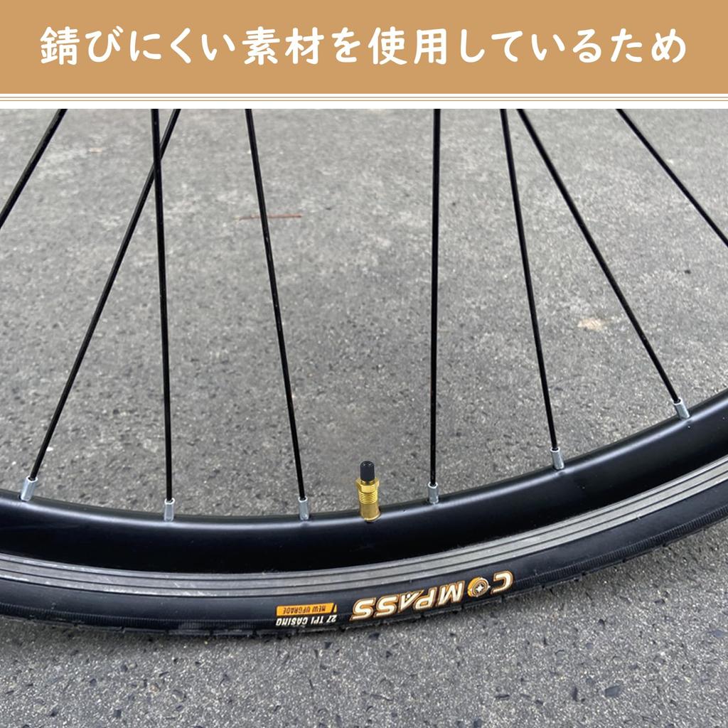 DELUXEFOX Клапан в американском стиле [4 штуки] Воздушный клапан для шин, Латунь 1/4 NPT Воздух для шин