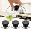 4Pcs Pot Lid Top Knob Heat-Resistant Dishwasher Safe Universal Kitchen Cookware Cooker Pot Lid Holding Handle Replacement Kit